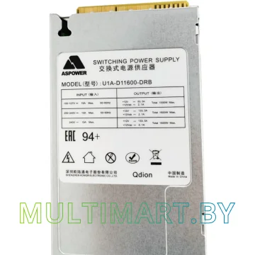 Блок питания ACD U1A-D11600-DRB 1600W картинка 4